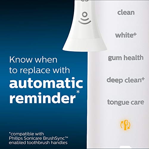 Philips Sonicare Genuine Optimal Plaque Control Replacement Toothbrush Heads,...