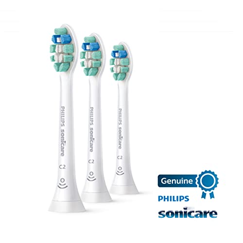 Philips Sonicare Genuine Optimal Plaque Control Replacement Toothbrush Heads,...