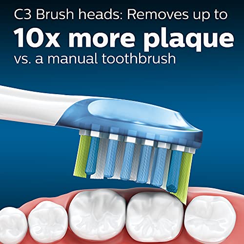 Philips Sonicare Genuine Replacement Toothbrush Heads Variety Pack, C3 Premiu...