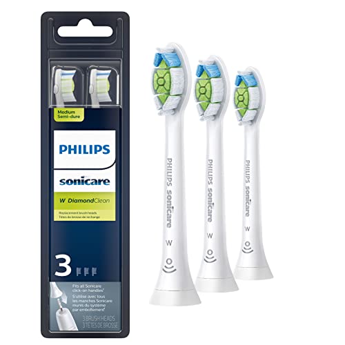 Philips Sonicare Genuine W DiamondClean Replacement Toothbrush Heads, 3 Brush...