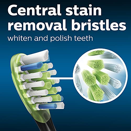 Philips Sonicare Genuine W3 Premium White Replacement Toothbrush Heads, 4 Bru...