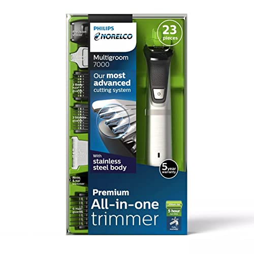Philips Norelco Multigroomer All-in-One Trimmer Series, 23 Pieces Mens Groomi...
