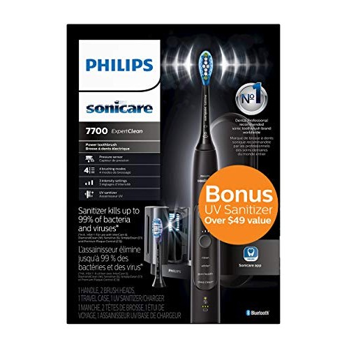 Philips Sonicare ExpertClean 7700 Rechargeable Electric Toothbrush with Bluet...