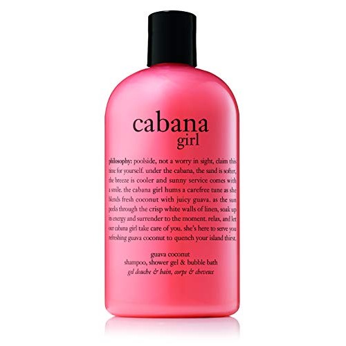 philosophy Cabana Girl Shampoo, Shower Gel & Bubble Bath, 16 oz