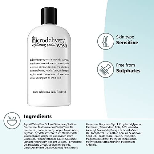 philosophy Microdelivery - Exfoliating Wash, 16 Oz.