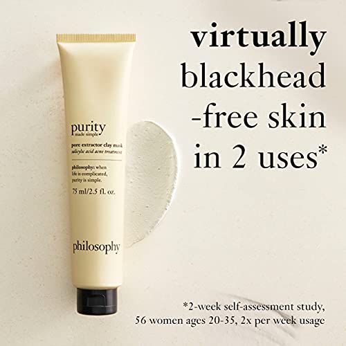 Philosophy Purity Made Simple- Pore Extractor Mask, 2.5 Fl Oz