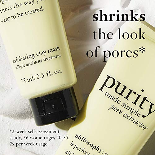 Philosophy Purity Made Simple- Pore Extractor Mask, 2.5 Fl Oz