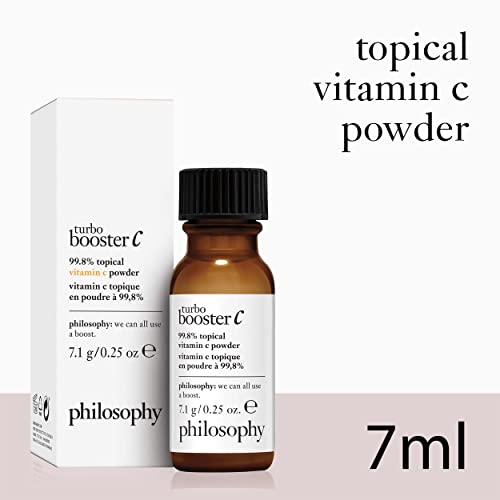 philosophy Turbo Booster c 99.8% Topical Vitamin C Powder, 0.25 Oz