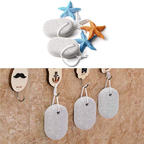 Natural Pumice Stone for Feet 3 PCS, PHOGARY Lava Pedicure Tools Hard Skin Ca...