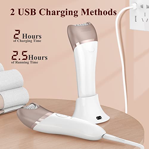 Epilator for Women, [3 in 1] Epilators Hair Removal for Women with Electric R...