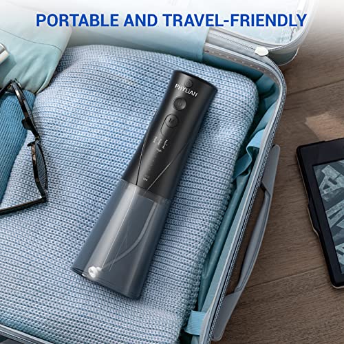 Power Flosser by Water with Flosser Cordless, PHYLIAN Portable Dental Oral Ir...