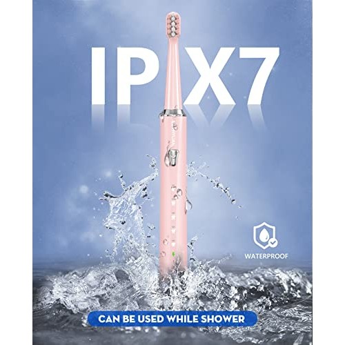 Sonic Electric Toothbrush for Aduts and Kids - High Power Rechargeable Toothb...