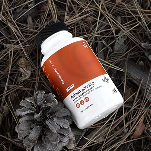 Ashwagandha 1950mg Organic Ashwagandha Root Powder with Black Pepper Extract,...