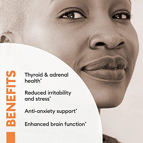 Ashwagandha 1950mg Organic Ashwagandha Root Powder with Black Pepper Extract,...