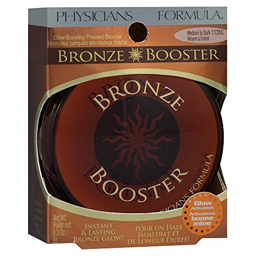 Physicians Formula Bronze Booster Glow-Boosting Pressed Bronzer Medium to Dark
