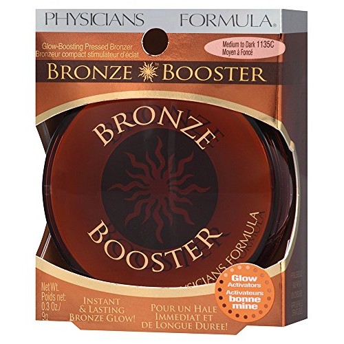 Physicians Formula Bronze Booster Glow-Boosting Pressed Bronzer Medium to Dark