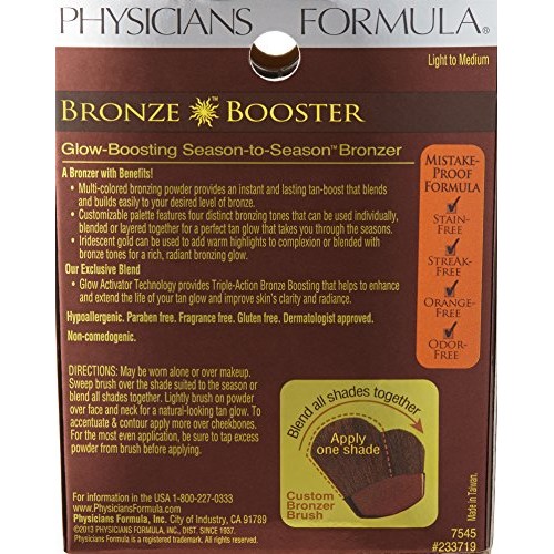 Physicians Formula Bronze Booster Glow-Boosting Season-to-Season Bronzer Ligh...