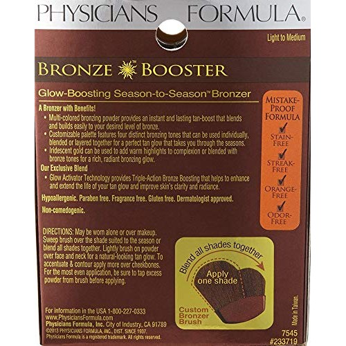 Physicians Formula Bronze Booster Glow-Boosting Season-to-Season Bronzer Ligh...