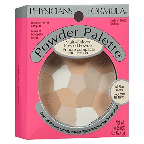 Physicians Formula Powder Palette Multi-Colored Pressed Powder Translucent