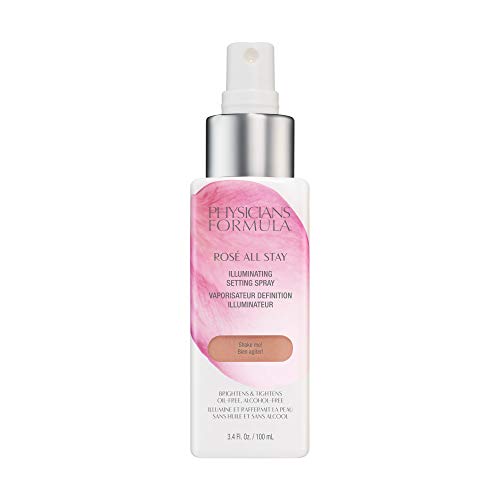 Physicians Formula Rose All Stay Illuminating Setting Spray, Rose, 3.4 Fl Oun...