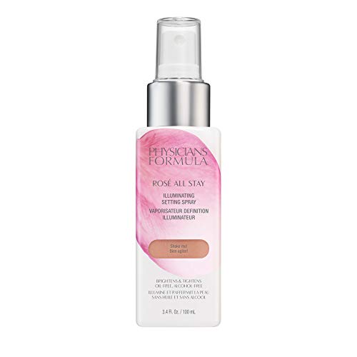 Physicians Formula Rose All Stay Illuminating Setting Spray, Rose, 3.4 Fl Oun...