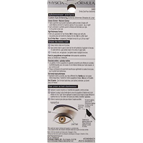 Physicians Formula Shimmer Strips Custom Eye Enhancing Extreme Shimmer Shadow...