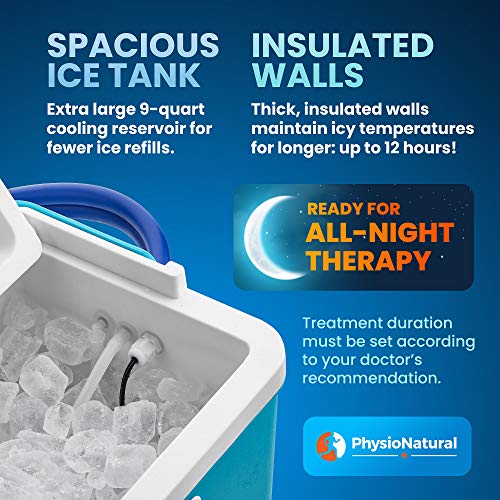 Cold Therapy Machine — Cryotherapy Freeze Kit System — for Post-Surgery Care,...