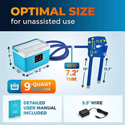 Cold Therapy Machine — Cryotherapy Freeze Kit System — for Post-Surgery Care,...
