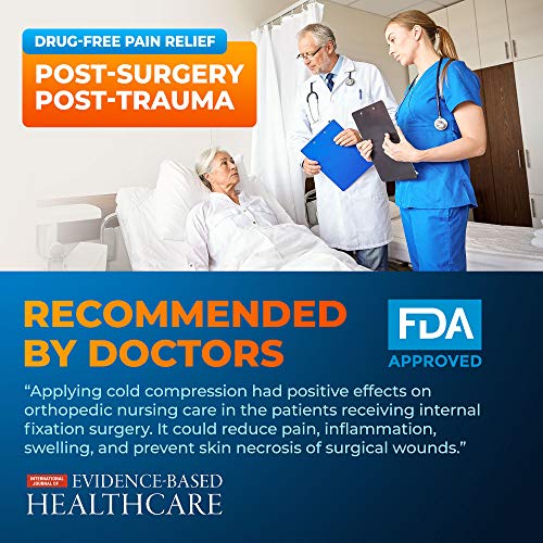 Cold Therapy Machine — Cryotherapy Freeze Kit System — for Post-Surgery Care,...