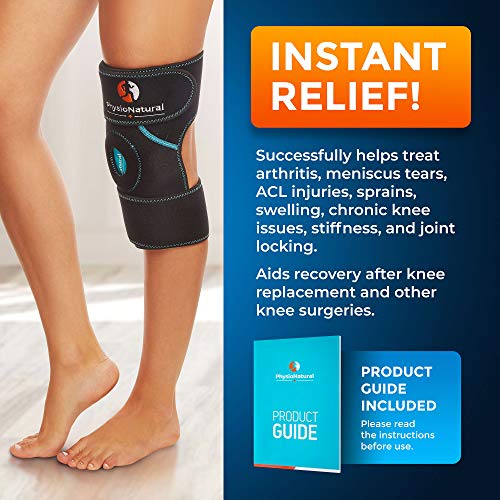 Knee Ice Pack Wrap - Cold Therapy with Adjustable Compression Support for Joi...