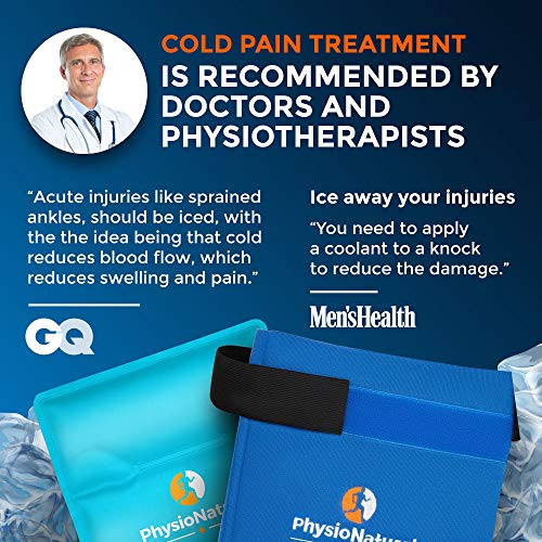 Large Flexible Gel Ice Pack & Wrap - Cold Therapy for Your Hips, Shoulders, E...