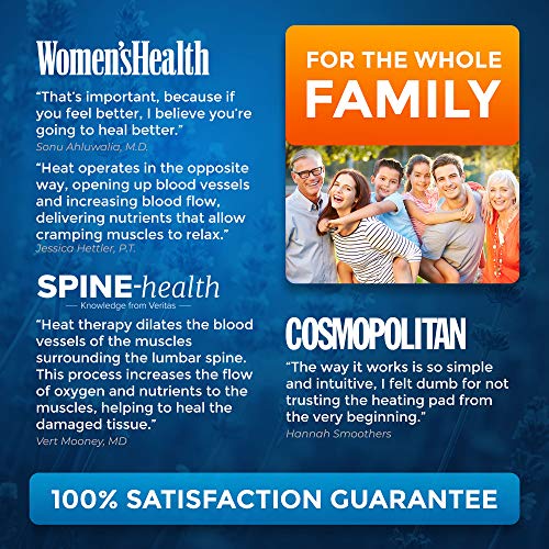 Microwavable Extra Large Heating Wrap for Lower Back Pain – Moist Heat Therap...