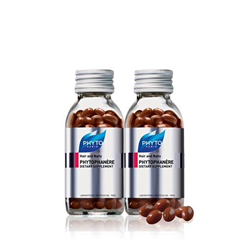 PHYTO Phytophanère 100% Natural Hair Loss Thinning Dietary Supplement, 4-Mont...