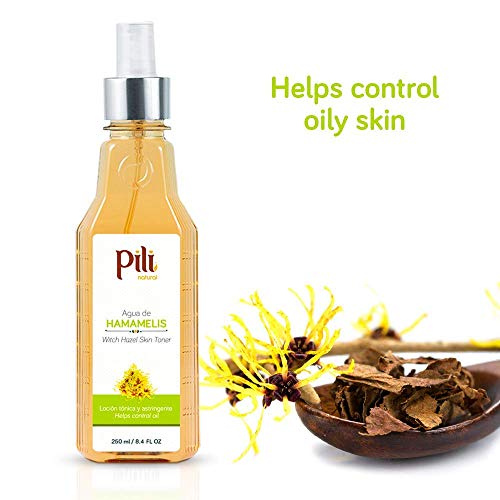 Pili Natural Witch-Hazel Skin Toner and Astringent - Oil Control - 8.45 fl.oz...