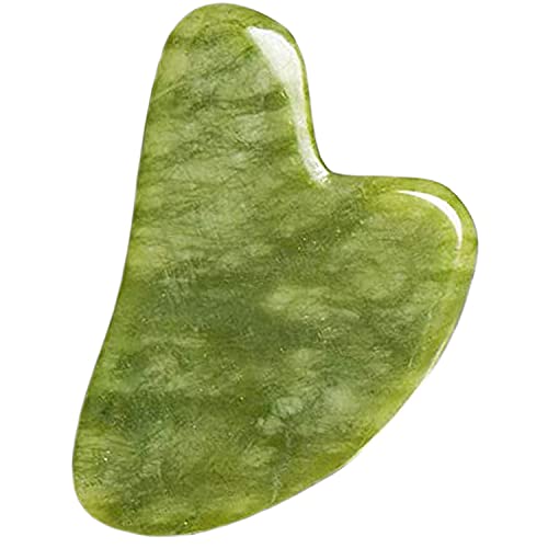 Real Natural Jade Guasha Tools:Gua Sha facial Tools, Beauty Skin Care Facial ...