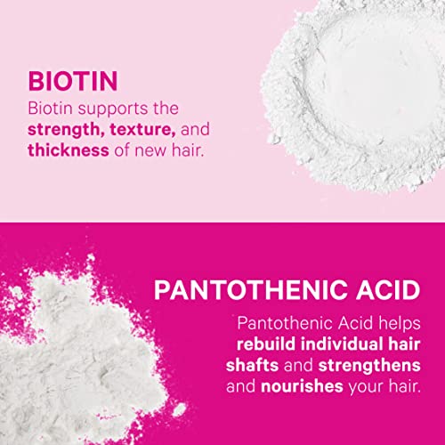 Pink Stork Postpartum Hair Loss Gummies: Hair Skin and Nails Vitamins, Postna...