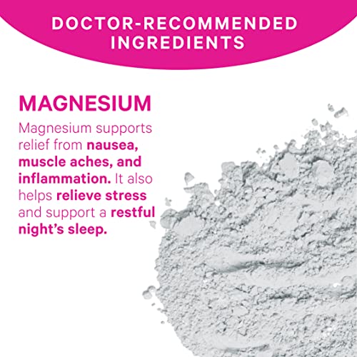 Pink Stork Pregnancy Flakes: Eucalyptus Scented Bath Salts with Pure Magnesiu...