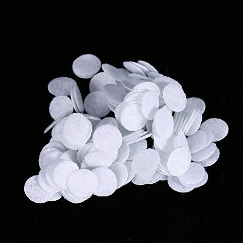 100 Pcs Microdermabrasion Cotton Filters Replacement 10 mm Dia Microdermabras...