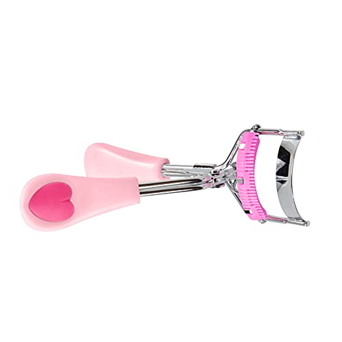 Eyelash Curler Stainless Steel with Brush Mascara Muffle False Eyelashes Acce...