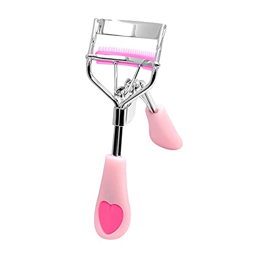 Eyelash Curler Stainless Steel with Brush Mascara Muffle False Eyelashes Acce...