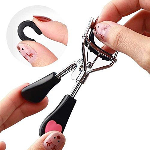Pinkiou Eyelash Curler With Brush Mascara Muffle False Eyelashes Accessory Be...