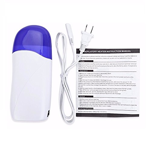 Pinkiou Hair Removal For Depilation Roll On Portable Epilator Machine Set, Wa...