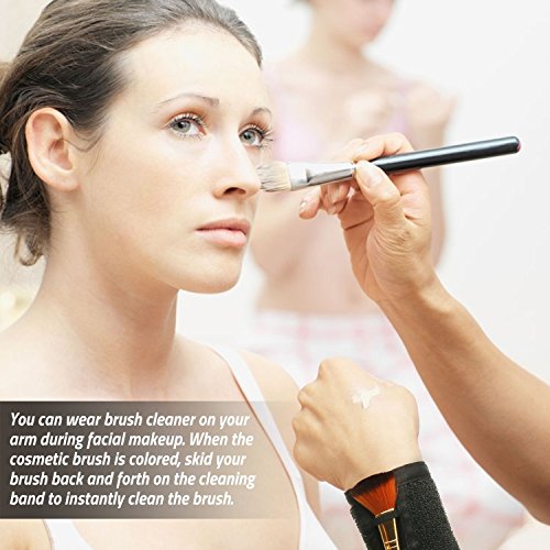 Pinkiou Makeup Remover Cleaner Color Switch Armband Cleaner Cleaning Arm Spon...