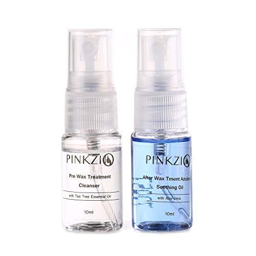 PINKZIO Roll On Waxing kit ,6-in-1 Body Waxing Kit for Hair Removal with Wax ...