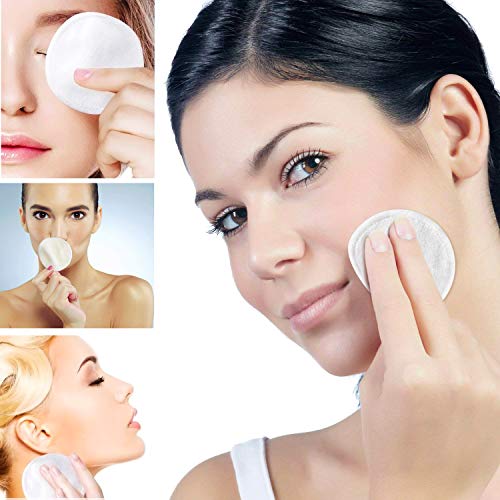 16 Pack Reusable Bamboo Makeup Remover Pads with Laundry Bag - 2 Layers 3.15i...