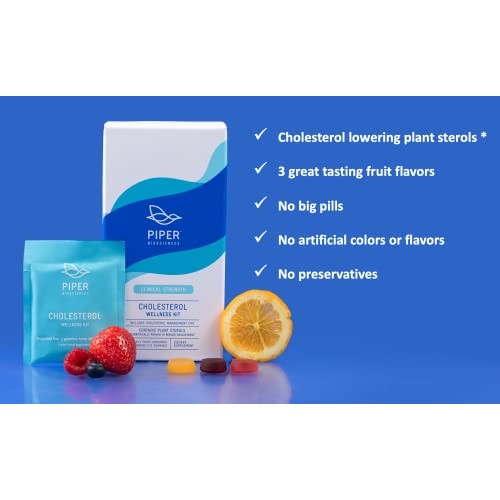 Cholesterol Lowering Plant Sterol Gummies: Vegan, Plant Based, Lower Choleste...
