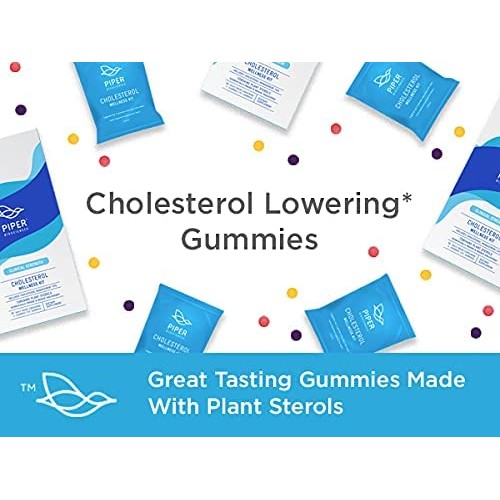 Cholesterol Lowering Plant Sterol Gummies: Vegan, Plant Based, Lower Choleste...