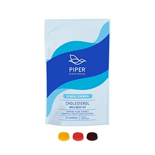 Lower Cholesterol Supplement: Plant Sterol Gummy: Vegan, Chewable Plant Stero...