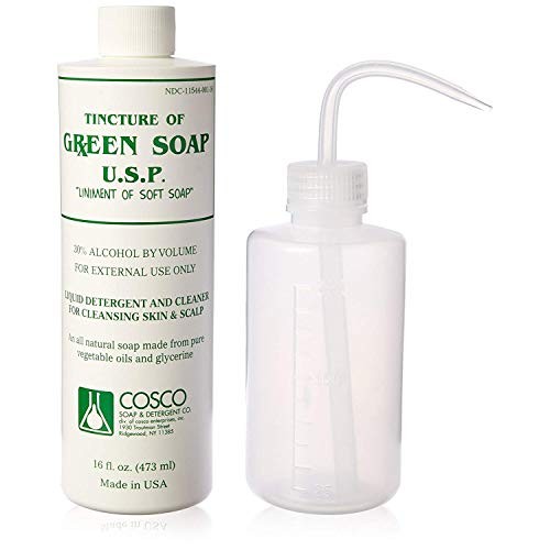 Cosco Green Soap 1 Pint + SQUEEZE BOTTLE 8oz