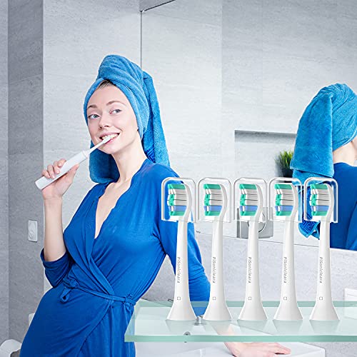 Pisonicleara Replacement Toothbrush Heads Compatible with Philips Sonicare(10...